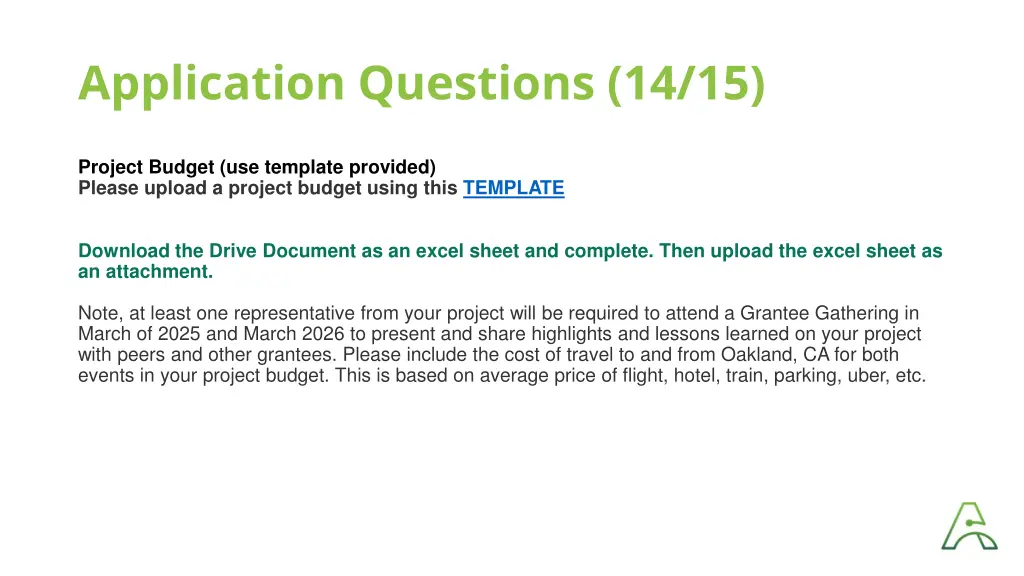 application questions 14 15