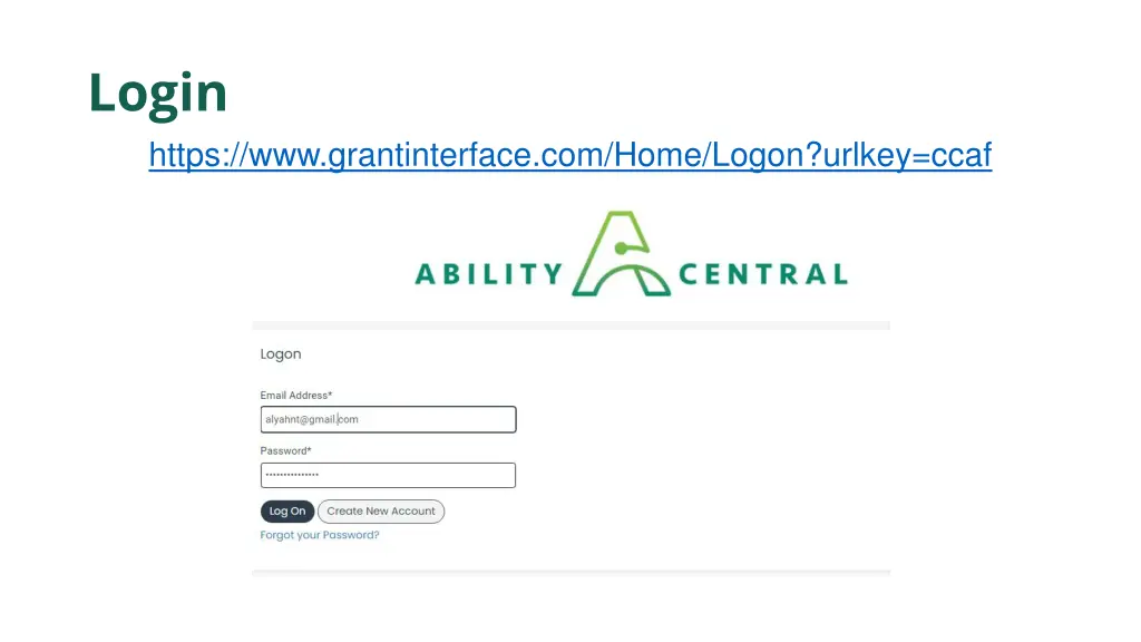 login https www grantinterface com home logon