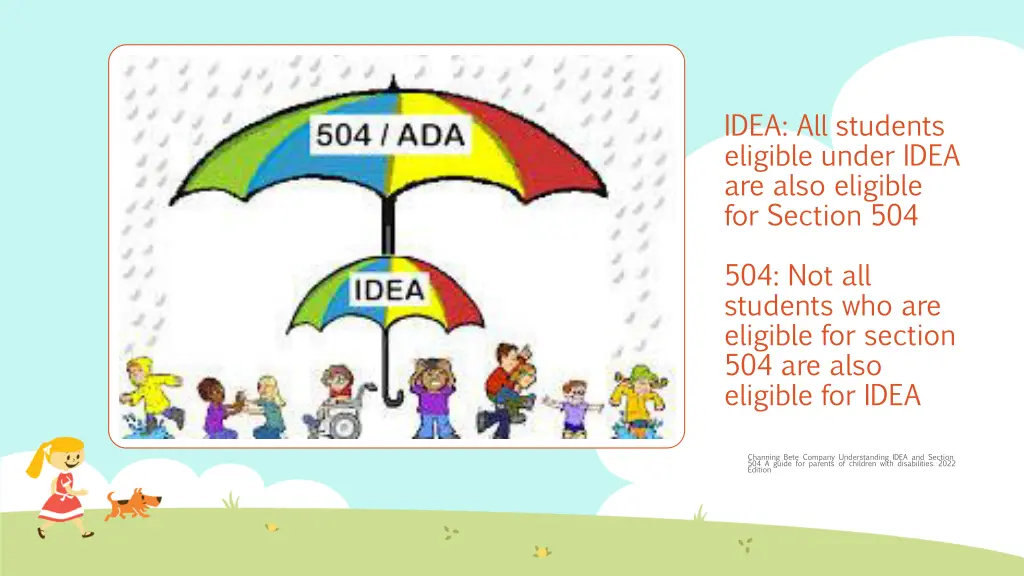 idea all students eligible under idea are also