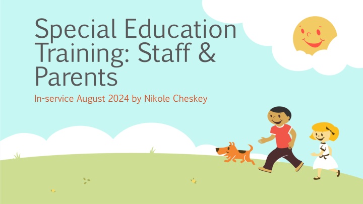 special education training staff parents