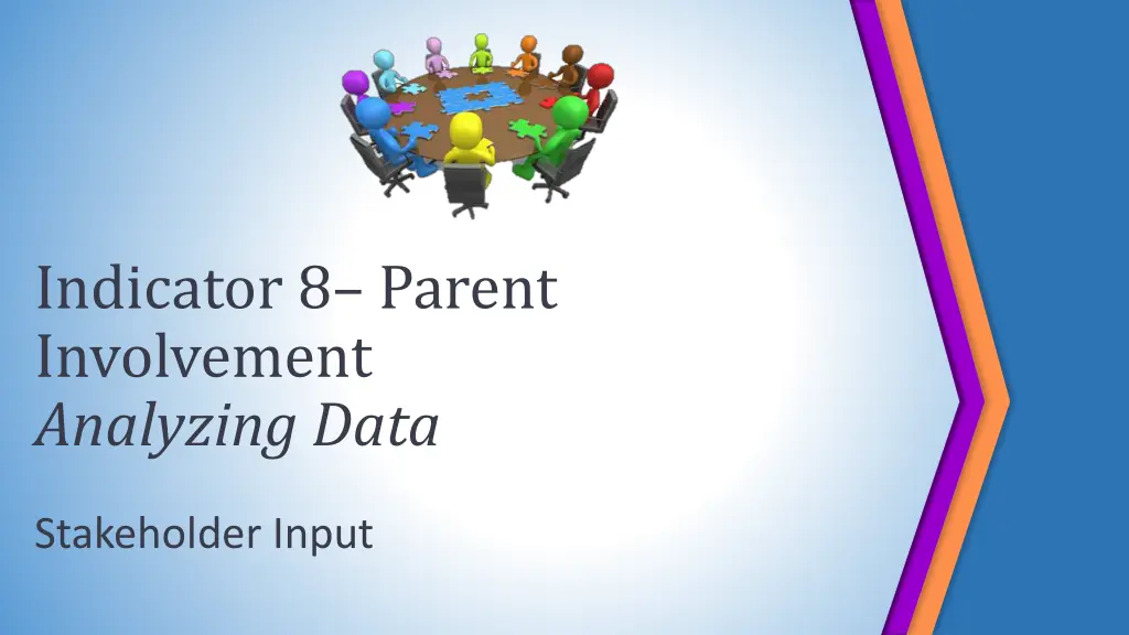 indicator 8 parent involvement analyzing data
