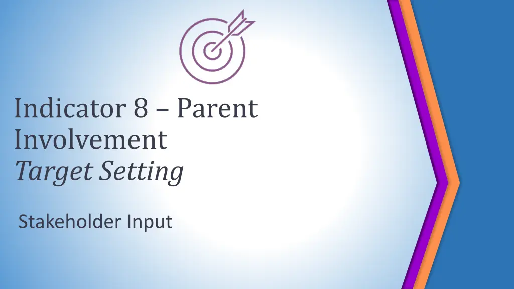 indicator 8 parent involvement target setting