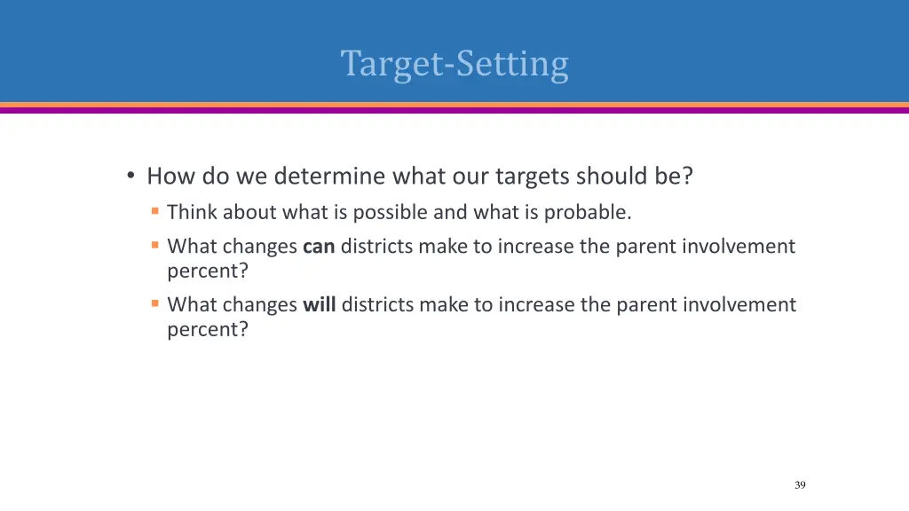 target setting 1