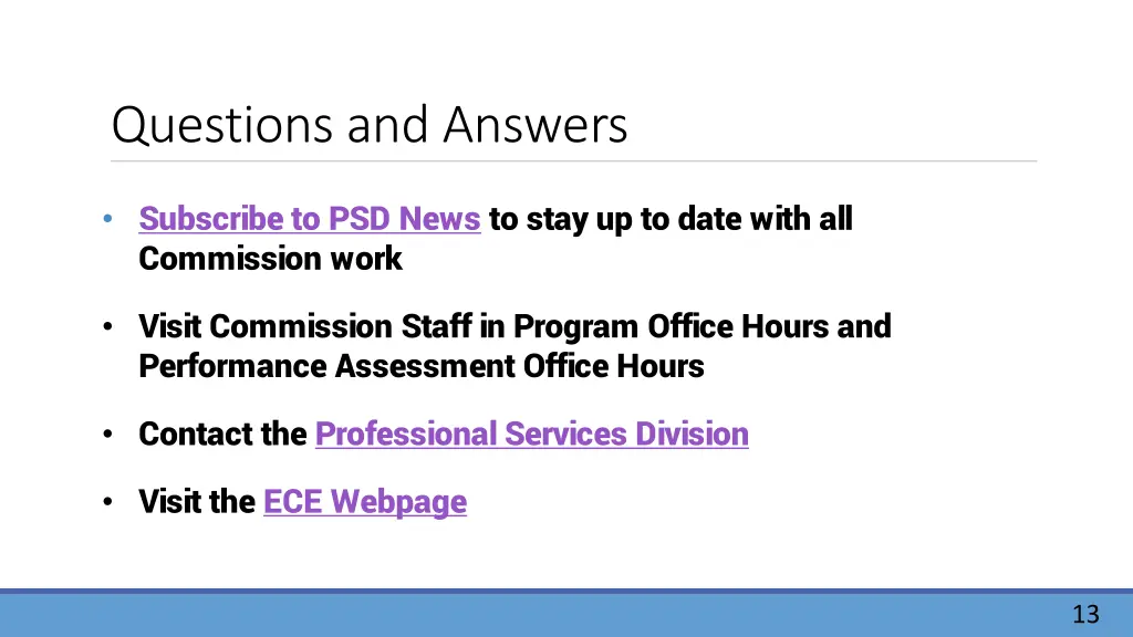 questions and answers