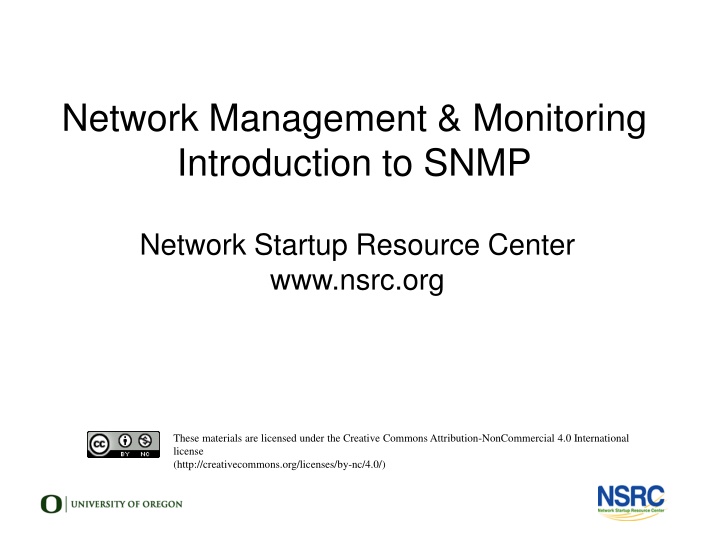 network management monitoring introduction to snmp