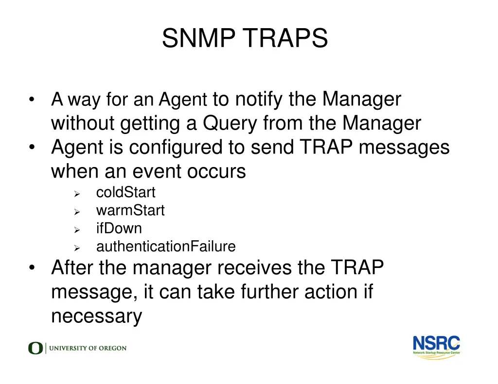 snmp traps