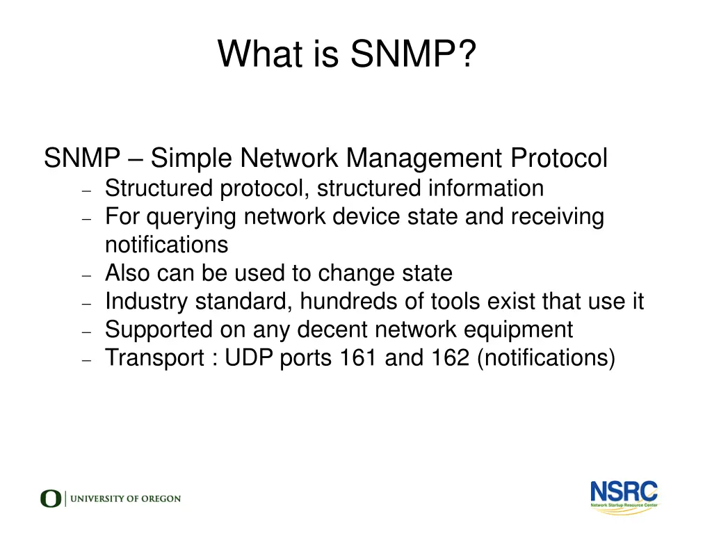 what is snmp