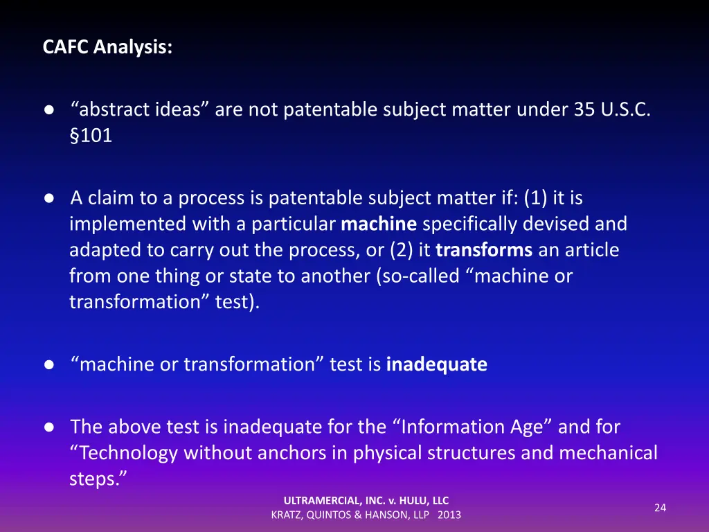 cafc analysis