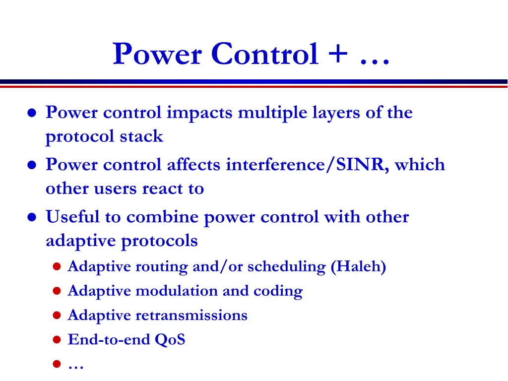 power control