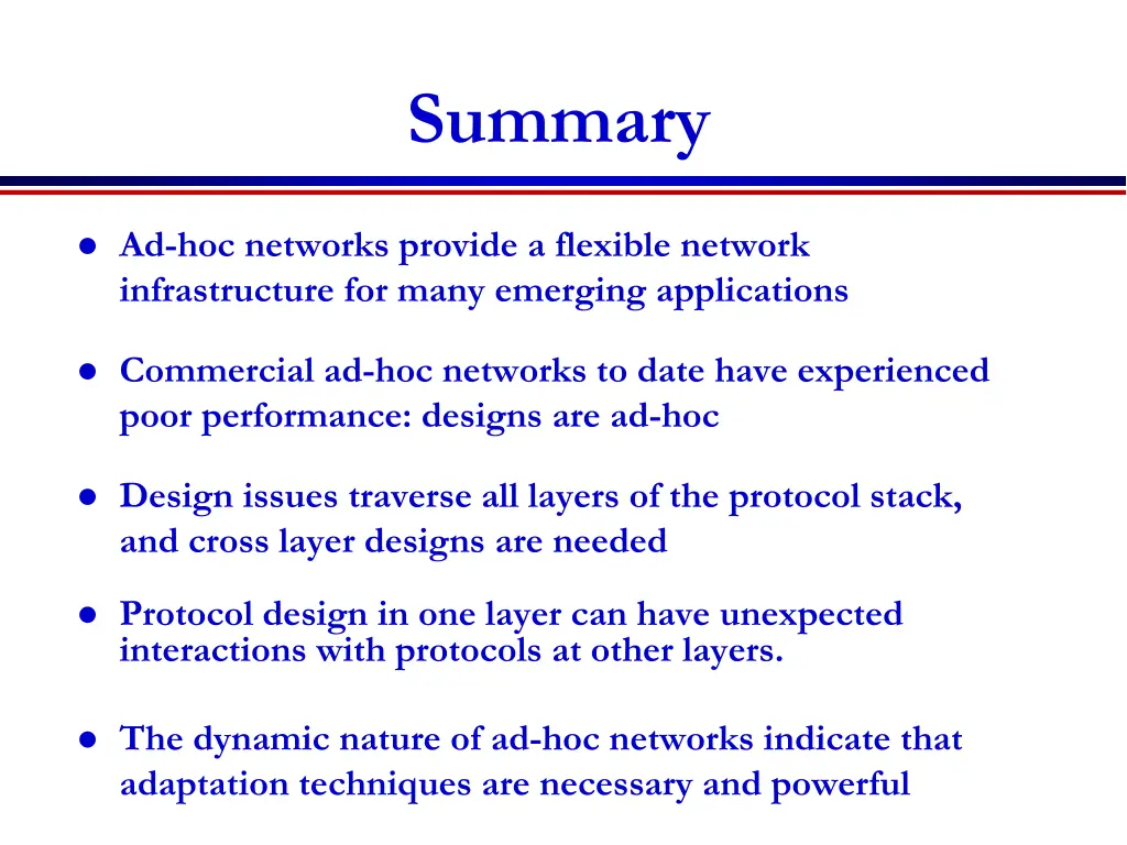 summary