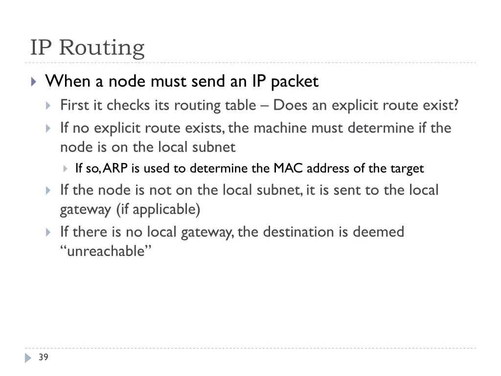 ip routing 1
