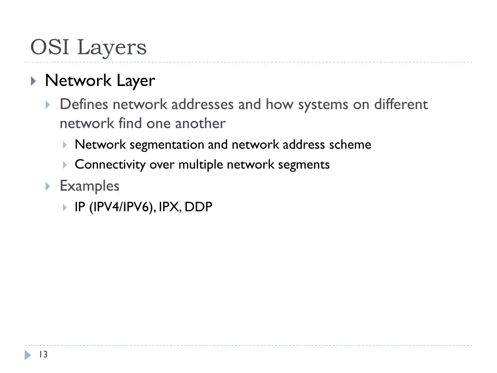 osi layers 3