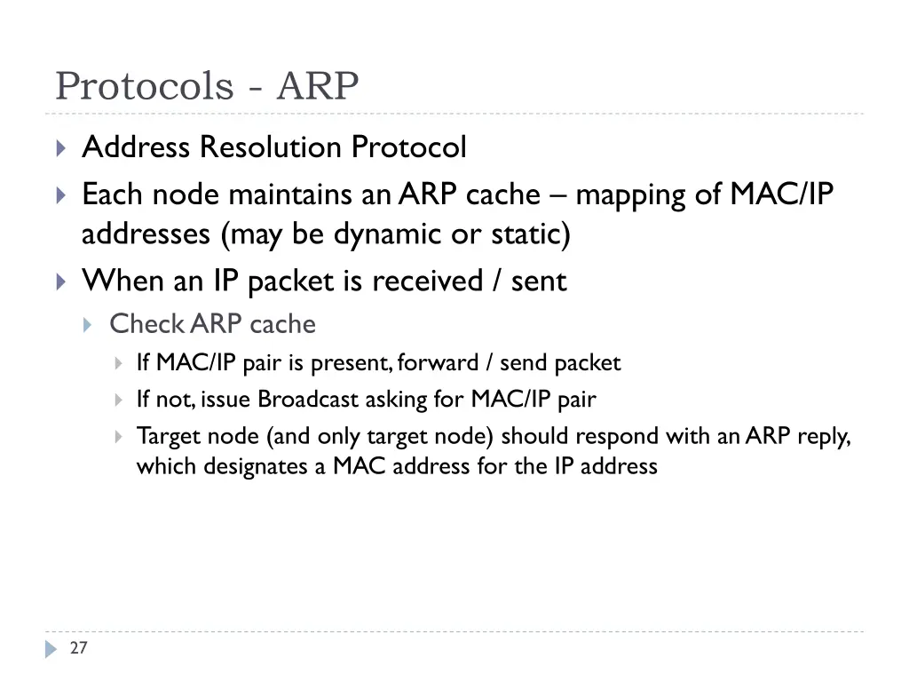 protocols arp