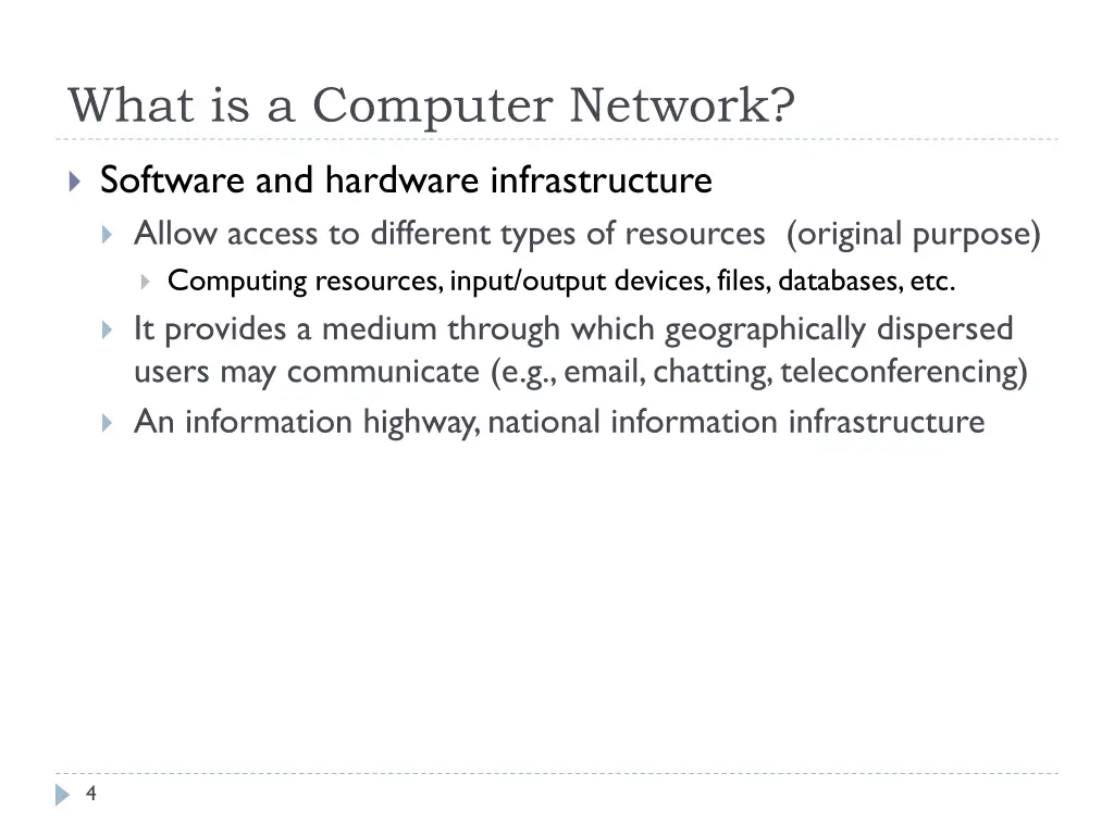 what is a computer network 1