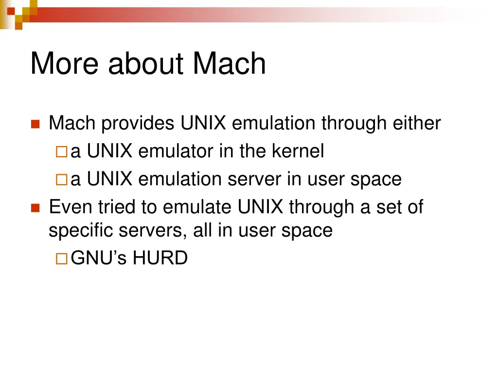 more about mach