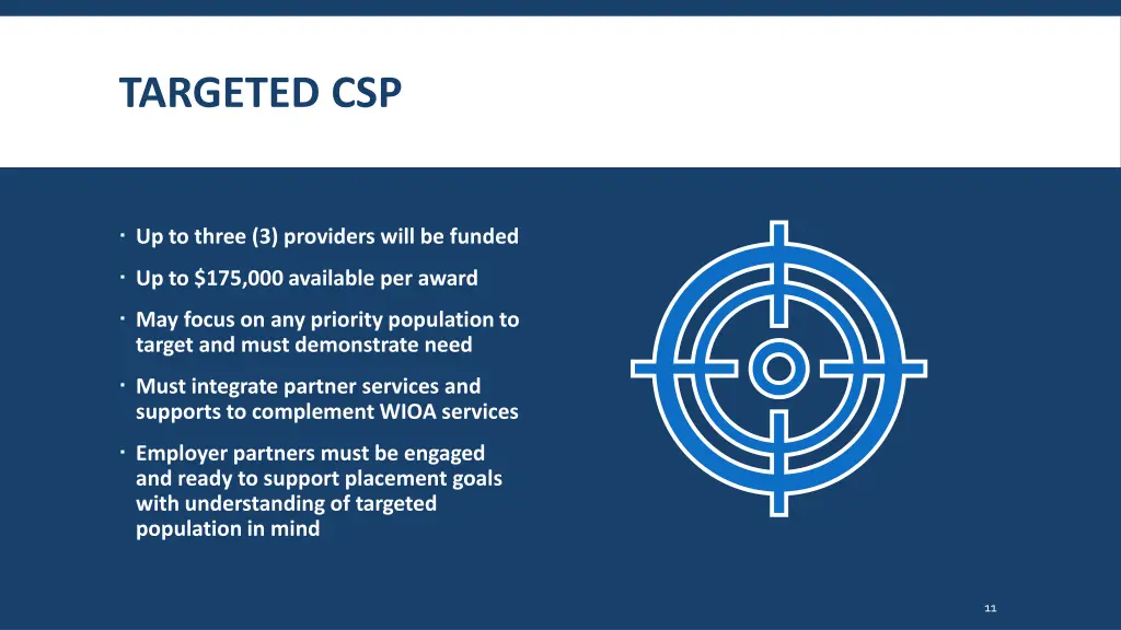 targeted csp