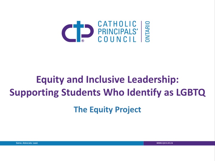 equity and inclusive leadership supporting