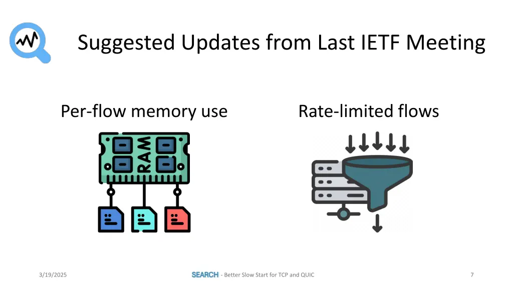 suggested updates from last ietf meeting