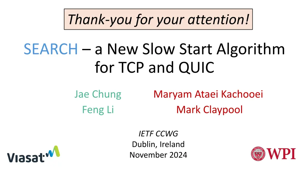 thank you for your attention