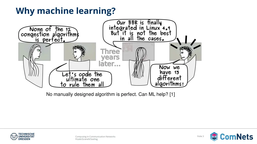 why machine learning