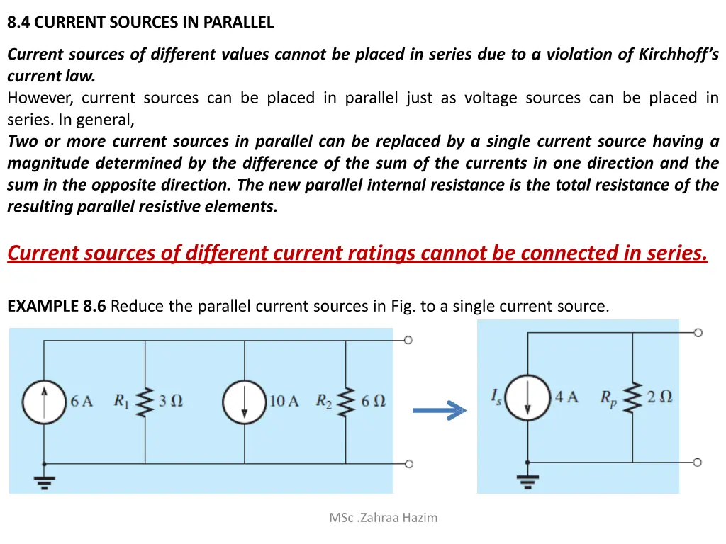 8 4 current sources in parallel