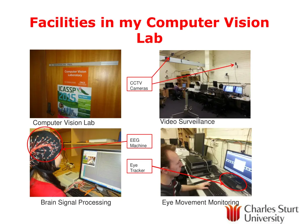 facilities in my computer vision lab