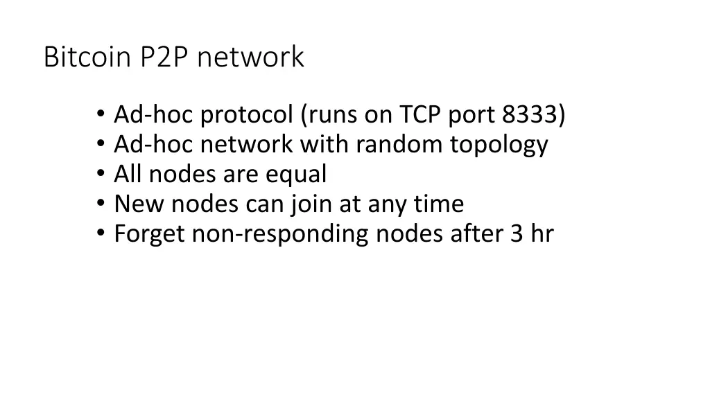 bitcoin p2p network