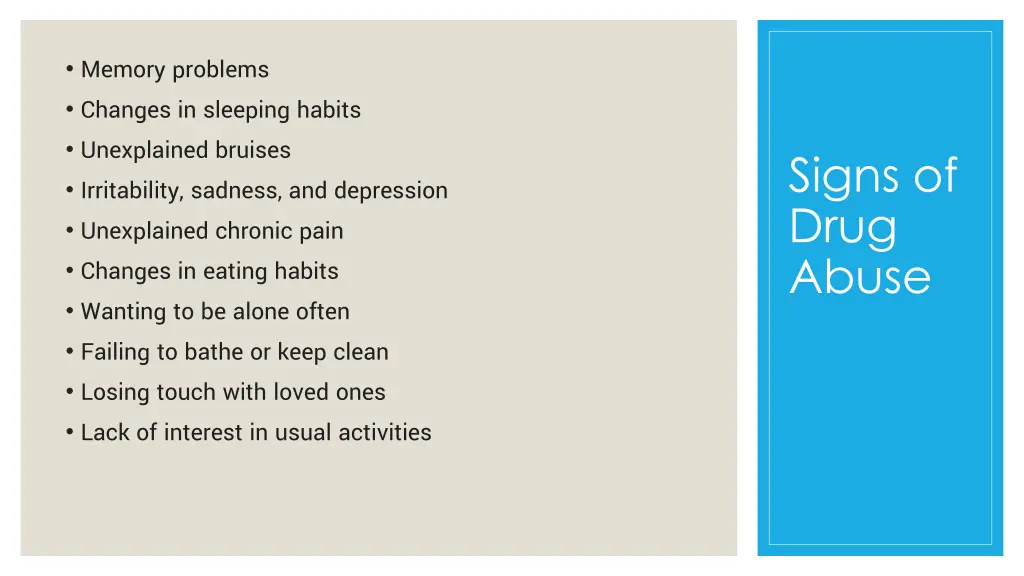 memory problems changes in sleeping habits