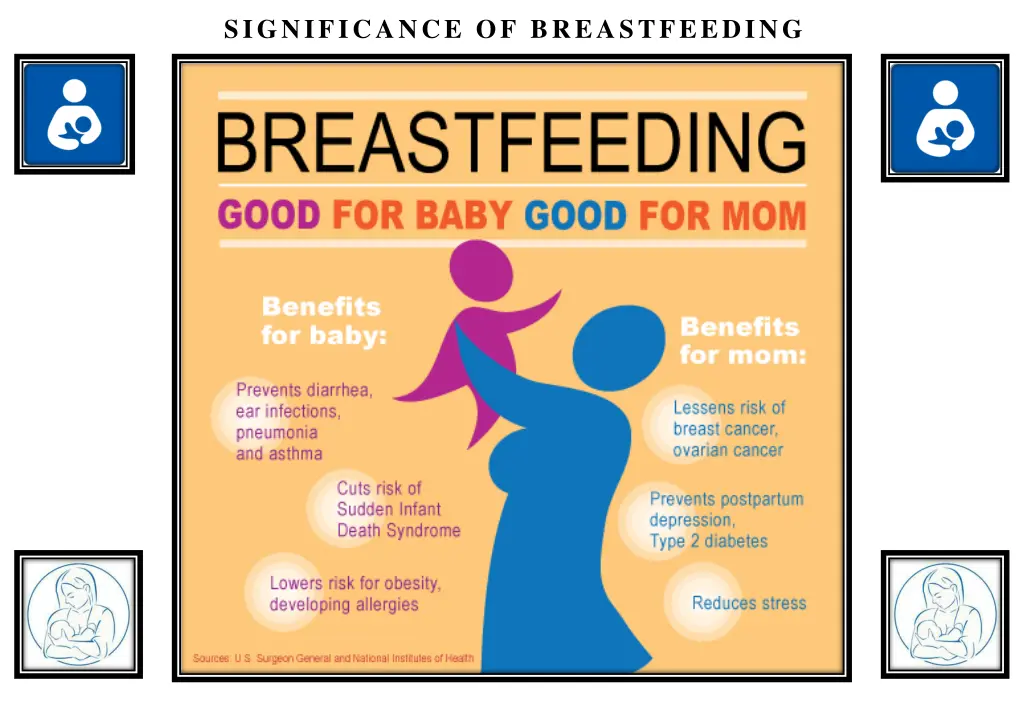 significance of breastfeeding 1