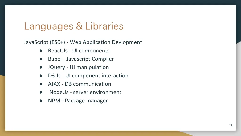languages libraries