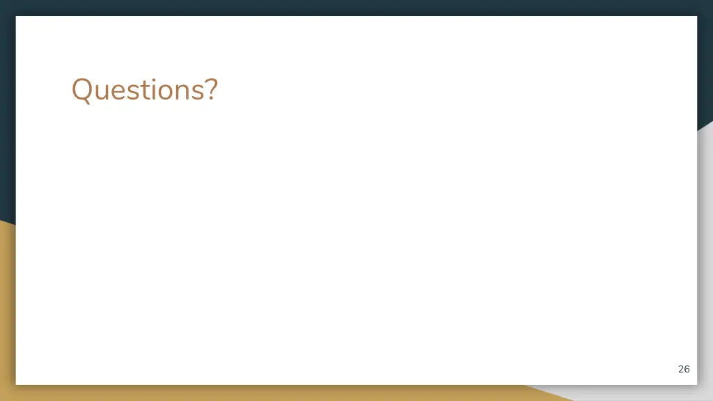 questions