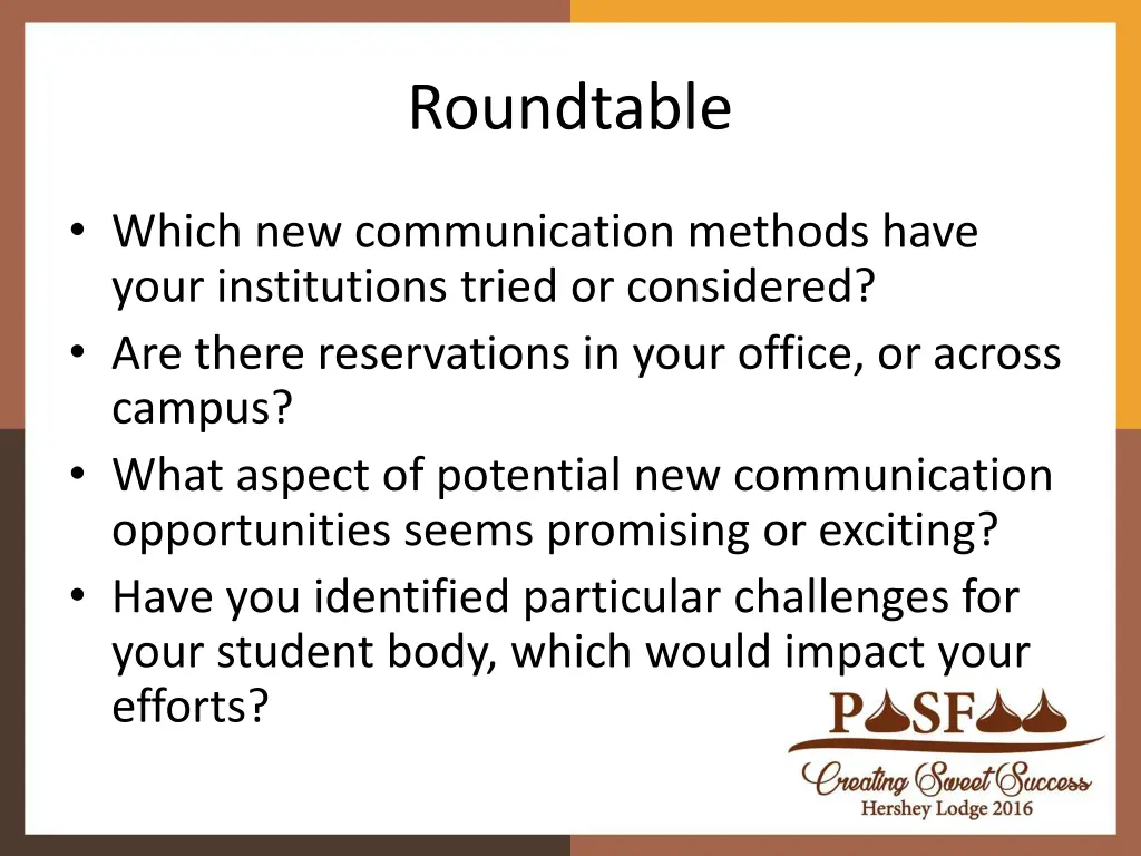 roundtable