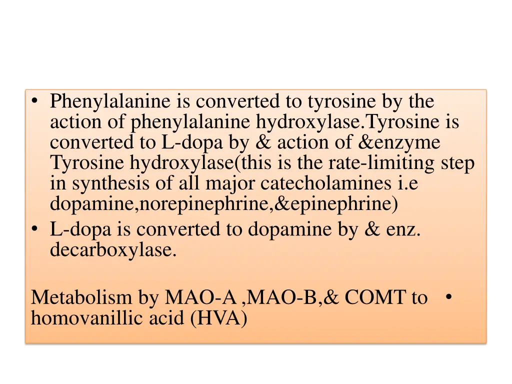 phenylalanine is converted to tyrosine