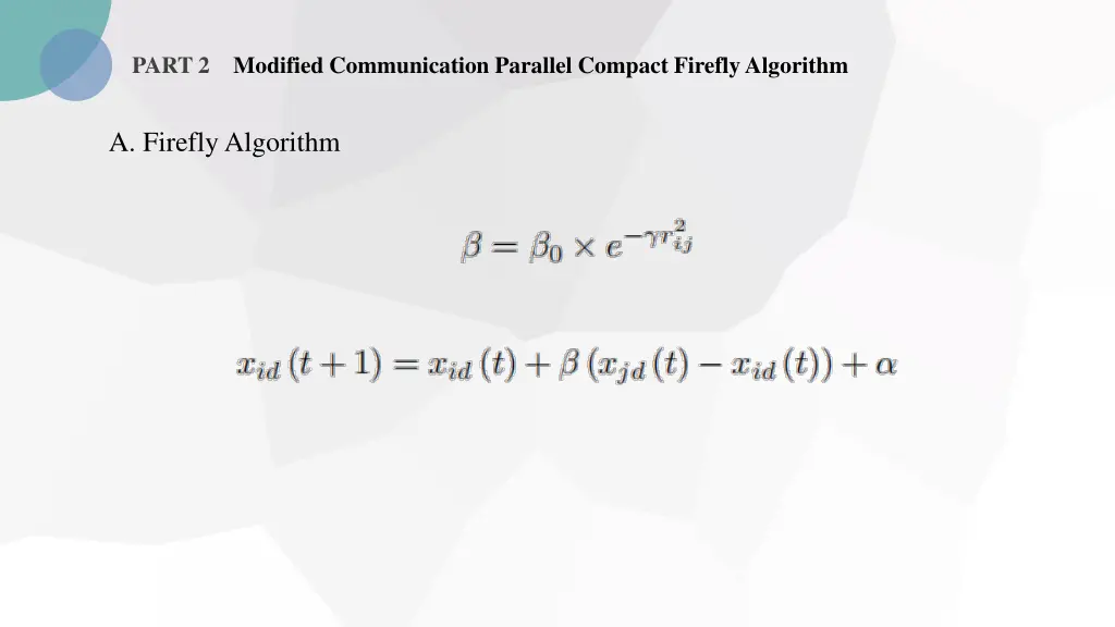 part 2 modified communication parallel compact