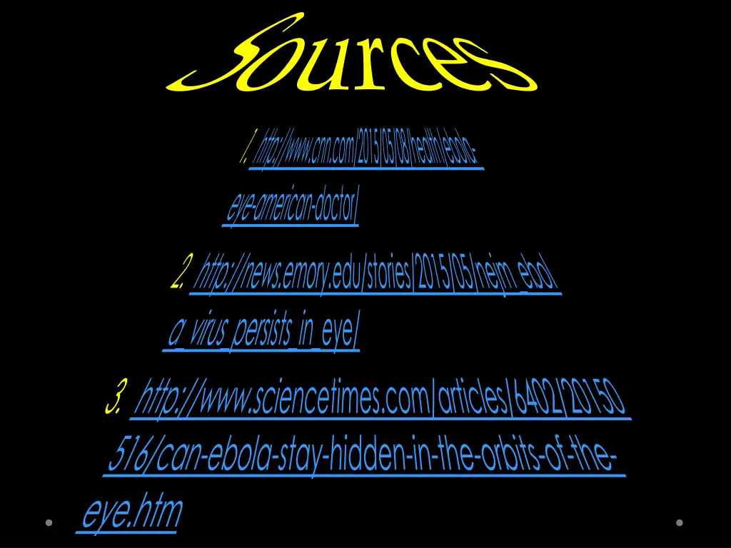 sources
