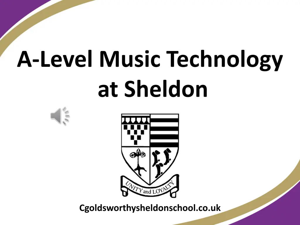 a level music technology at sheldon 2