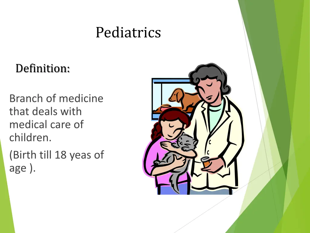 pediatrics