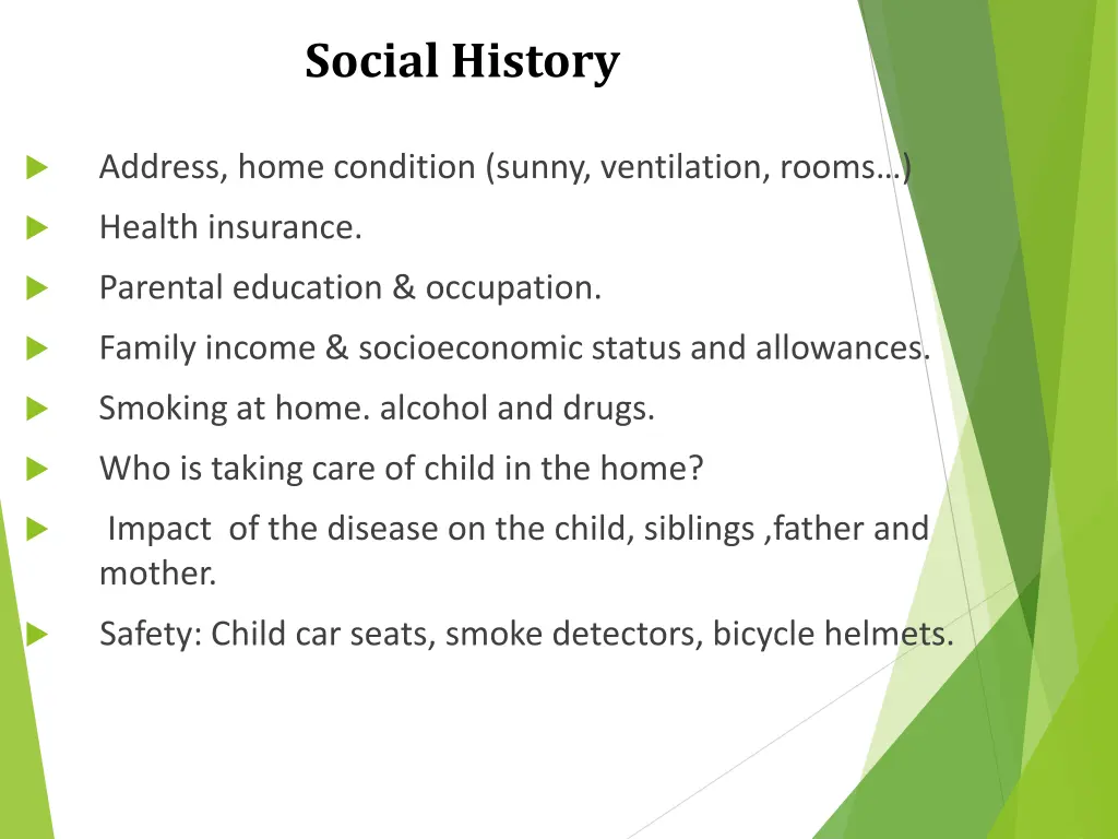 social history
