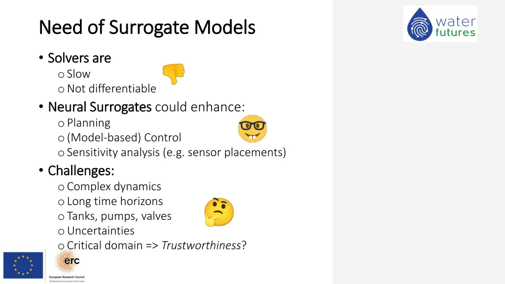 need of surrogate models need of surrogate models