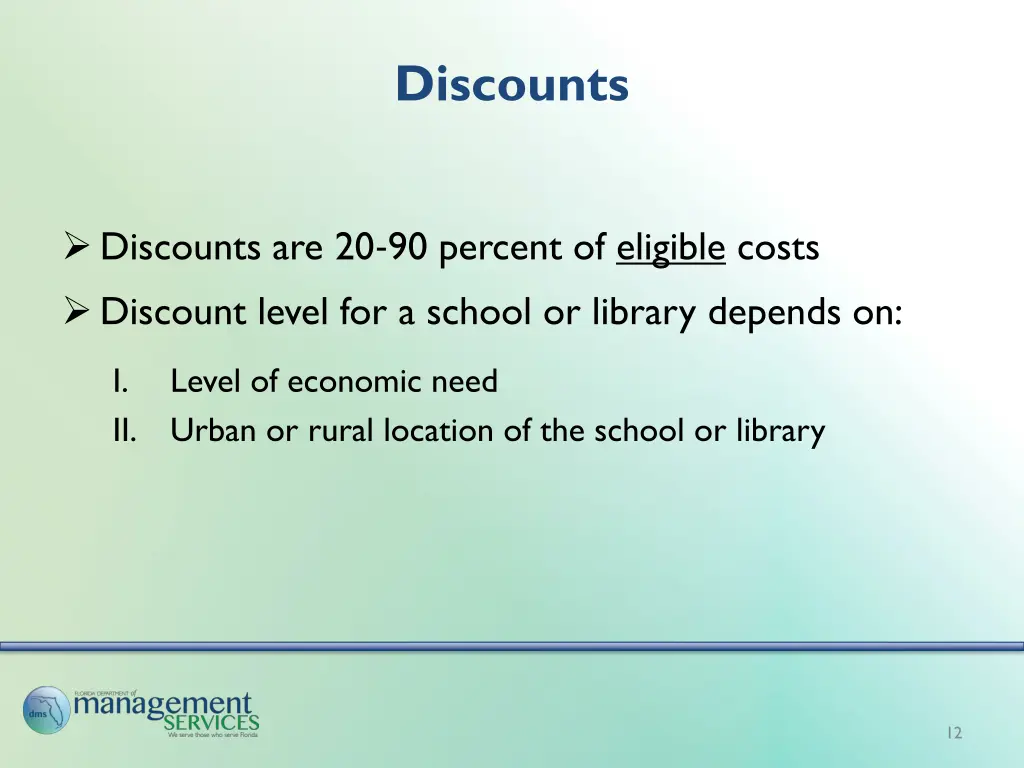 discounts