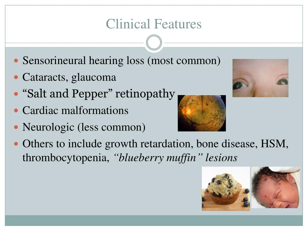 clinical features 2