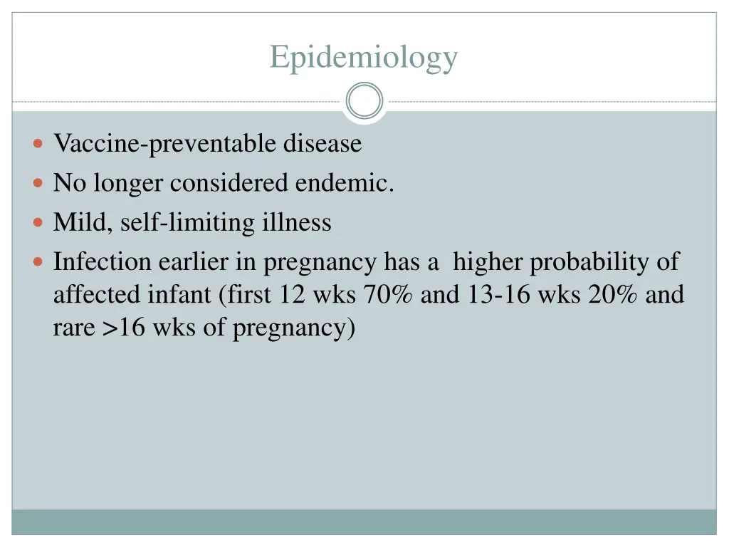 epidemiology 1