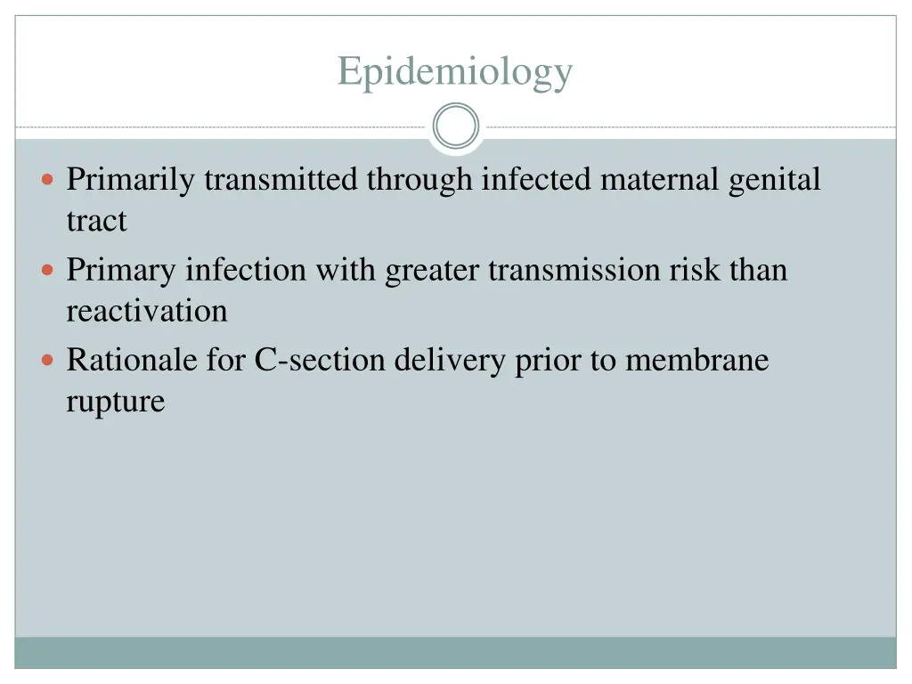 epidemiology 3