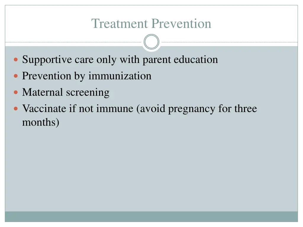 treatment prevention