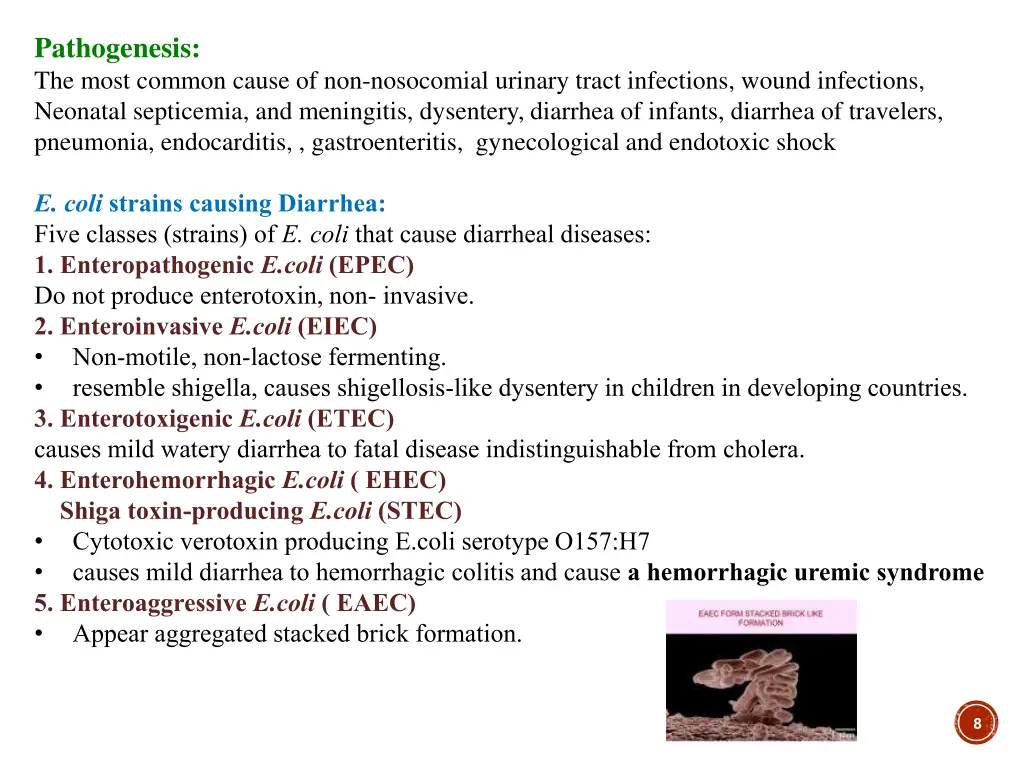pathogenesis the most common cause