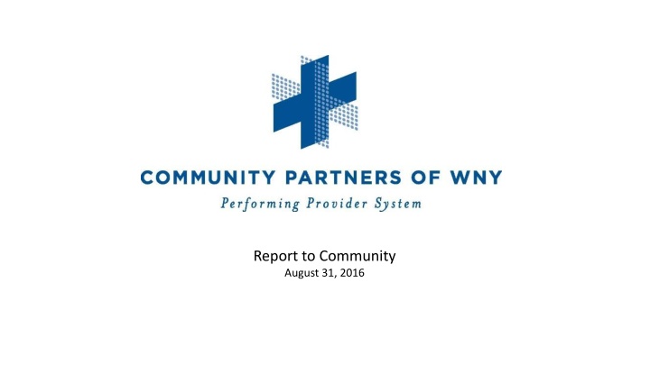 report to community august 31 2016