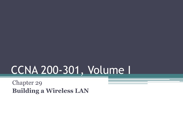 ccna 200 301 volume i chapter 29 building