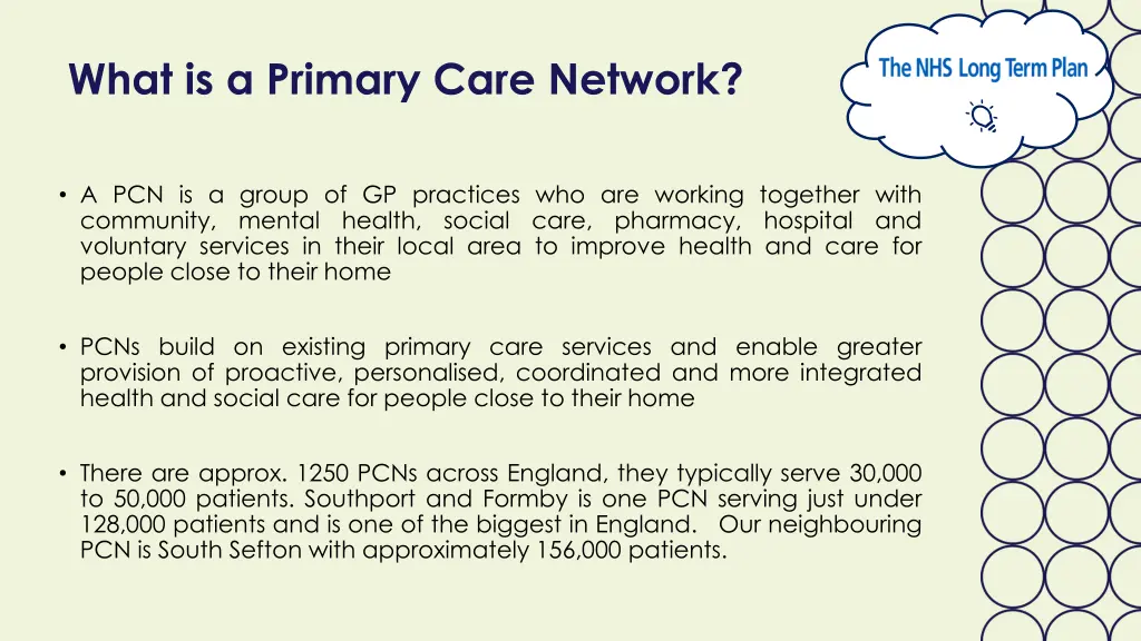 what is a primary care network