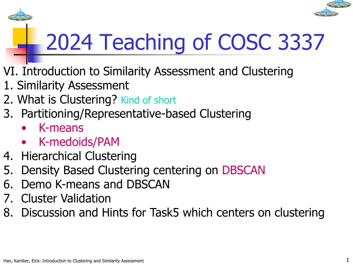 2024 teaching of cosc 3337
