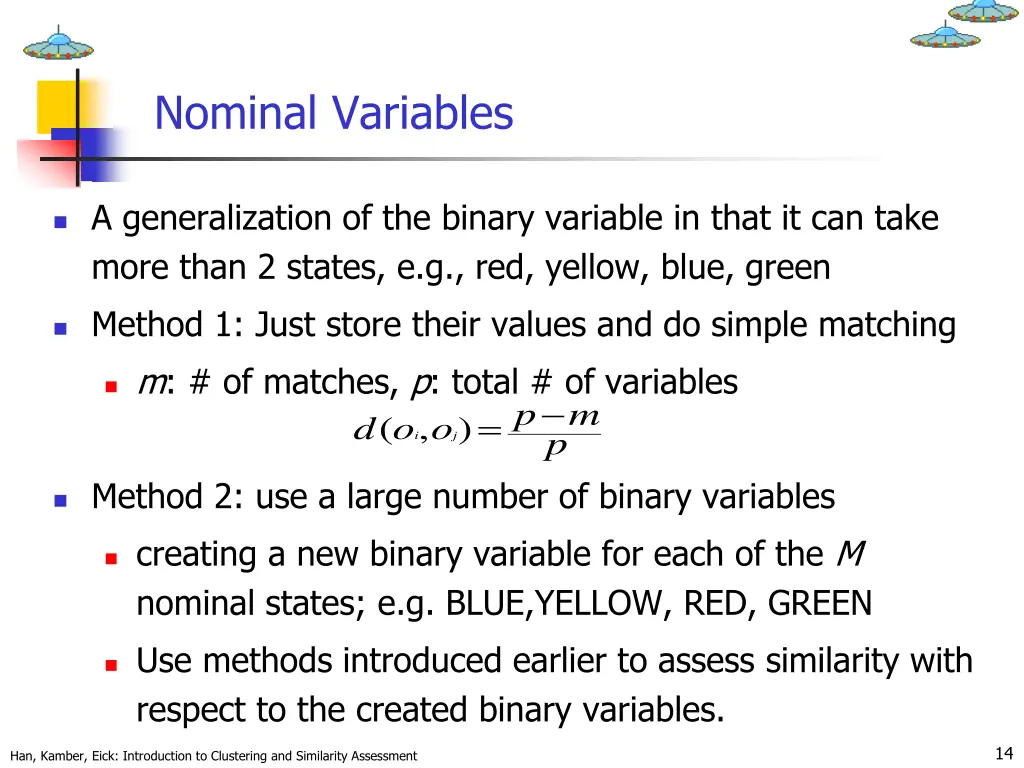 nominal variables